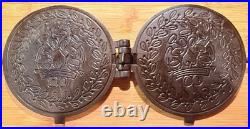 RARE Griswold Cast Iron Rosette Press, 895 & 995, Pat. June 29 1880, Erie PA