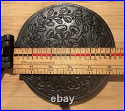 RARE Griswold Cast Iron Rosette Press, 895 & 995, Pat. June 29 1880, Erie PA
