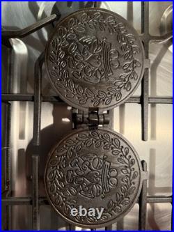 RARE Griswold Cast Iron Rosette Press, 895 & 995, Pat. June 29 1880, Erie PA
