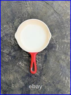 RARE Griswold No. 0 Red Enameled Skillet