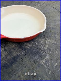 RARE Griswold No. 0 Red Enameled Skillet RARE Griswold No. 0 Red Enameled Skillet