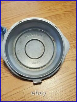 RARE! Hammered Plated Griswold 3, FREE SHIPPING