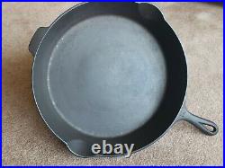 RARE Hanks #12 Cast Iron Skillet