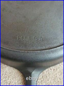 RARE Hanks #12 Cast Iron Skillet