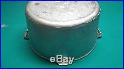 RARE Huge Griswold No. 12 Cast Iron Dutch Oven, Fully Marked, Plated