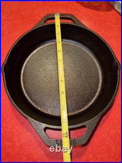 RARE Lodge 10 In Dual Handle Cast Iron Skillet L10SKL CB Cracker Barrel UNUSED RARE Lodge 10 In Dual Handle Cast Iron Skillet L10SKL CB Cracker Barrel UNUSED