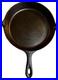 RARE Portland Stove Foundry #8 Cast Iron Skillet Pan Clover Logo MAINE 3.11lb