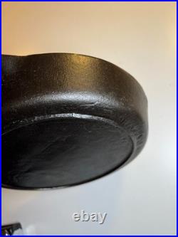 RARE Portland Stove Foundry #8 Cast Iron Skillet Pan Clover Logo MAINE 3.11lb