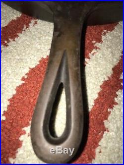 RARE VINTAGE CAST IRON SKILLET NO # 14 GRISWOLD LARGE LOGO 718 HEAT RING 16 inch