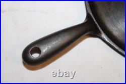 RARE Vintage 1920-30's Wagner Ware Cast Iron #8 Shallow Skillet Model No. 1098
