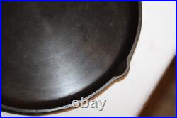 RARE Vintage 1920-30's Wagner Ware Cast Iron #8 Shallow Skillet Model No. 1098