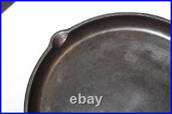 RARE Vintage 1920-30's Wagner Ware Cast Iron #8 Shallow Skillet Model No. 1098