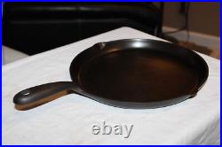 RARE Vintage 1920-30's Wagner Ware Cast Iron #8 Shallow Skillet Model No. 1098