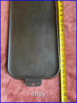 RARE Vintage GRISWOLD Block Large Logo Cast Iron #9 Long Rectangle Griddle 746 E