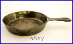 RARE Vintage Griswold ERIE 411 Cast Iron Single Egg Skillet Frying Pan Italics