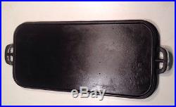 RARE Wagner #8 Cast Griddle 18 1/2 Long x 8 Wide Cook Surface HTF 1800s