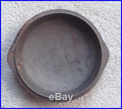 RARE Wagner Toy salesman/child's cast iron skillet lid