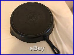 Rare #13 13 Griswold Block Letters #720 Cast Iron Skillet Erie PA. USA Nice