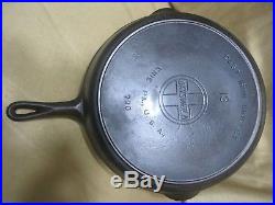 Rare #13 Griswold Cast Iron Skillet Large Logo / Heat Ring #720