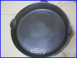 Rare #13 Griswold Cast Iron Skillet Large Logo / Heat Ring #720