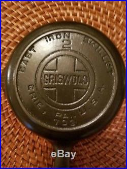 Rare # 2 Griswold Big Block 703 With Heat Ring (beautiful)