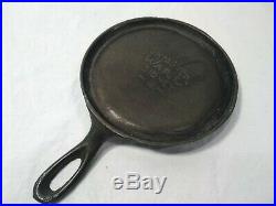 Rare 3 PCS Wagner Ware Cast Iron TOY SKILLET & COVER #1365 With Skillet & Pan