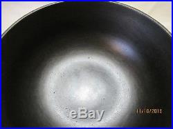 Rare #4 Griswold Flat Bottom Cast Iron Scotch Bowl P/n 839 Large Slant Logo Erie