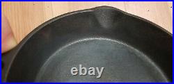 Rare #4 WAPAK INDIAN HEAD HOLLOW WARE CAST IRON SKILLET (EXCELLENT CONDITION)