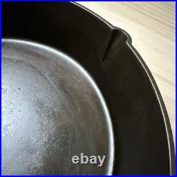 Rare Antique 1890s Fancy Handle Cast Iron Skillet No 9 With Gate Mark Restored