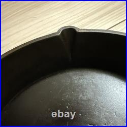 Rare Antique 1890s Fancy Handle Cast Iron Skillet No 9 With Gate Mark Restored