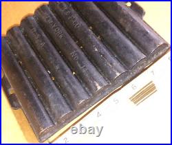Rare Antique Cast Iron Cornbread Stick Pan USA