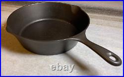 Rare Antique Deep Fryer Frying Pot Pan Cast Iron Restored Smooth Seasoned FINE