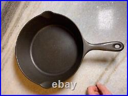 Rare Antique Deep Fryer Frying Pot Pan Cast Iron Restored Smooth Seasoned FINE