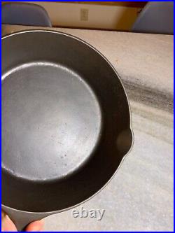 Rare Antique Deep Fryer Frying Pot Pan Cast Iron Restored Smooth Seasoned FINE