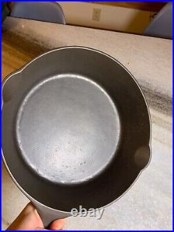 Rare Antique Deep Fryer Frying Pot Pan Cast Iron Restored Smooth Seasoned FINE