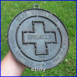 Rare Antique Griswold Cast Iron No. 300 Heat Regulator / Trivet