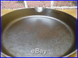 Rare EARLY (BEFORE PART #'s) Wagner Ware Sidney O No. 14 A Cast Iron Skillet #14