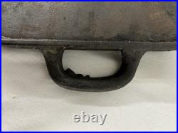Rare Favorite Piqua Ware #8 Cast Iron Long Griddle