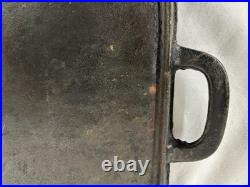Rare Favorite Piqua Ware #8 Cast Iron Long Griddle