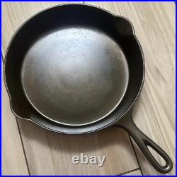 Rare Favorite Piqua Ware Miami Diamond Logo Cast Iron Skillet No. 8 Restored