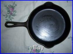 Rare GRISWOLD MFG CO. VICTOR #5 695 CAST IRON SKILLET Victor