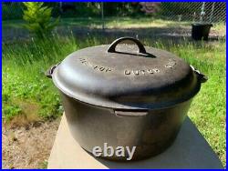 Rare Griswold #11 #836 Tite-top Dutch Oven With #2554 LID Seasoned Cast Iron