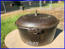 Rare Griswold #11 #836 Tite-top Dutch Oven With #2554 LID Seasoned Cast Iron