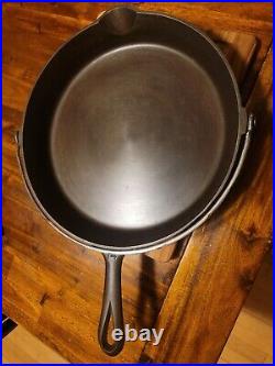 Rare Griswold #14 Cast Iron Bailed Skillet 694 Erie PA
