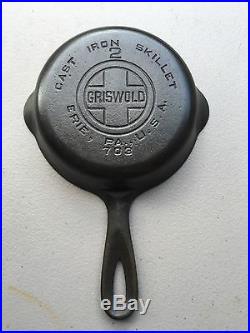 Rare Griswold #2 Cast Iron Skillet Pan NICE