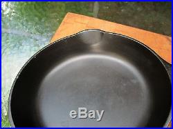 Rare Griswold #2 Cast Iron Skillet with Heat Ring P/N 703 Erie, PA