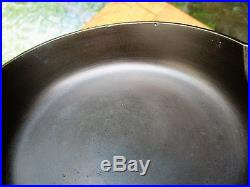 Rare Griswold #2 Cast Iron Skillet with Heat Ring P/N 703 Erie, PA