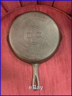 Rare Griswold ALL-IN-ONE DINNER SKILLET #8 Cleaned & Seasoned Sits Flat P/N1008