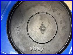 Rare Griswold Erie # 16 Griddle Diamond Extra Griswold's Extra Finished Ware