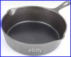 Rare Griswold No 8 (768) Deep Cast Iron Chicken Pan Skillet Restored